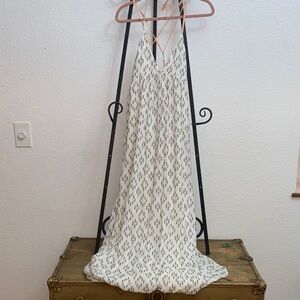 O’Neill NWT Boho Maxi Dress Womens XL Strappy Back Beach Dress